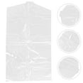 thumbnail image 4 of 60pcs Clothes Dry Cleaning Bags Clothing Dust Covers Dry Cleaners Hanging Bags, 4 of 6