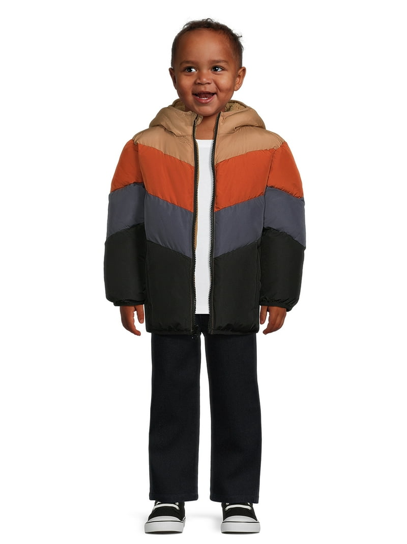 Swiss Tech Baby and Toddler Boy Heavyweight Puffer Jacket, Sizes