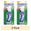 (2 pack) Nicorette Mini Nicotine Lozenges to Stop Smoking, Mint Flavor, 4 Mg - 20 Count