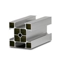 thumbnail image 3 of Sofá pata zócalo soporte de plinto de los muebles de la pierna del sofá de la aleación de aluminio para el gabinete del armario 12cm de plata Fanmusic Sofá pata zócalo, 3 of 5