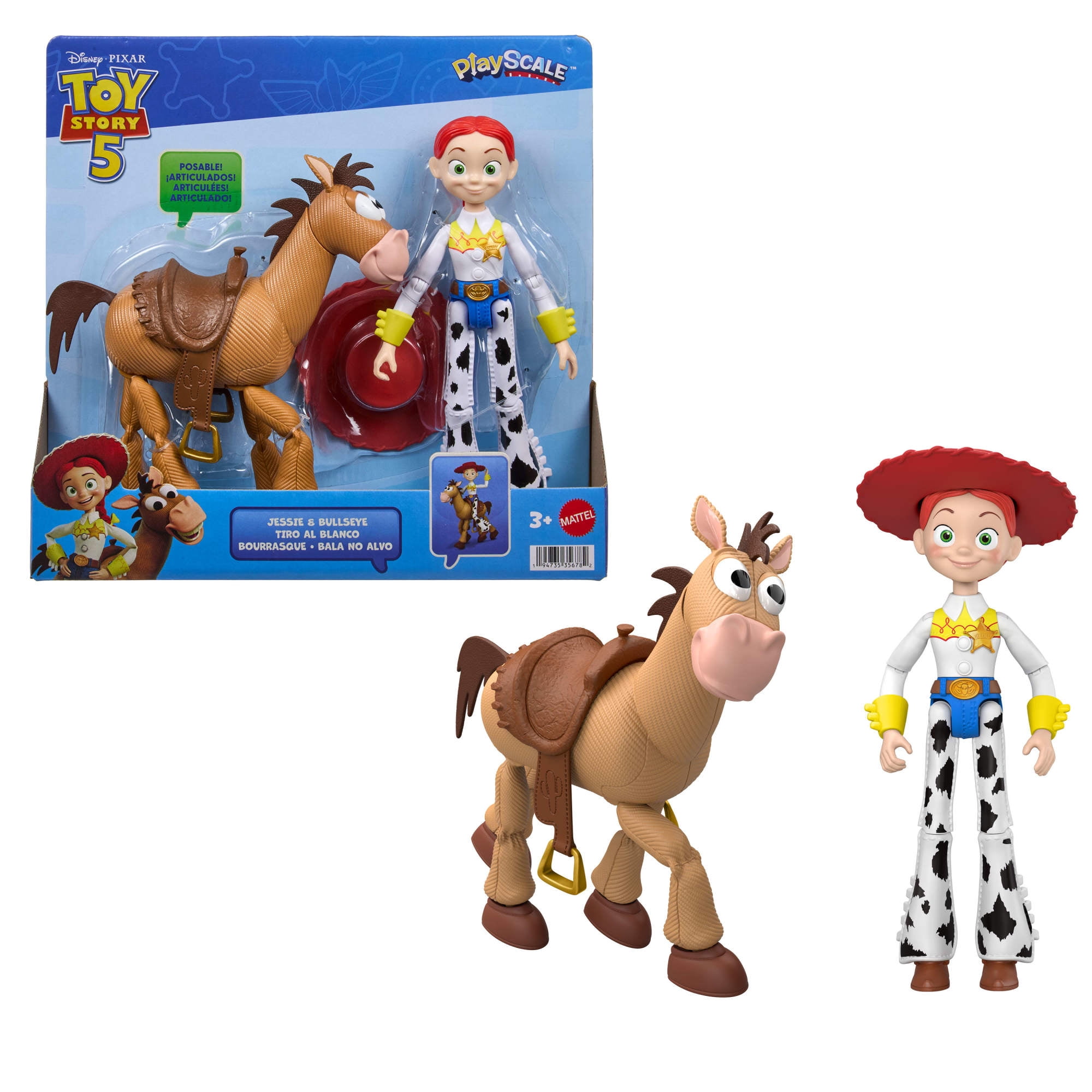 Disney Bullseye interactive Action Figure with Sound, Pixar Toy