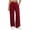 Red, variant on Miqool Wide Leg Pants for Women Elastic High Waisted Casual Loose Yoga Pants Fall Winter Lounge Trouser with Pockets