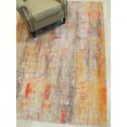 thumbnail image 4 of Tapis d'Art Bohème Moderne en Détresse d'Or, 4 of 4
