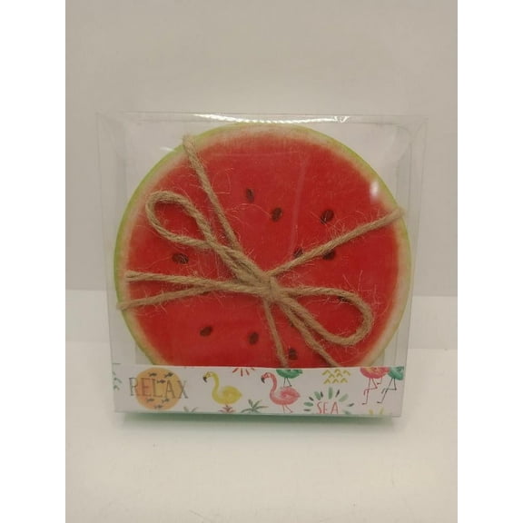 Three Piece Fruit Coasters Sandstone Absorbent