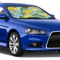 thumbnail image 5 of Kdxio Lemon Print Windshield Sun Shade,UV Rays and Sun Heat Protection,Sunshade for Car Windshield,Car Shade Front Windshield - Small, 5 of 6