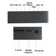 thumbnail image 3 of Despertador para dormitorio/oficina, reloj digital con altavoz Bluetooth, despertador para personas que duermen mucho, 3 of 5