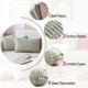 thumbnail image 3 of Pack of 2 Corduroy Decorative Throw Pillow Covers 12x20 Inch Soft Boho Striped Pillow Covers Modern Farmhouse Home Decor for Spring Sofa Living Room C, 3 of 4