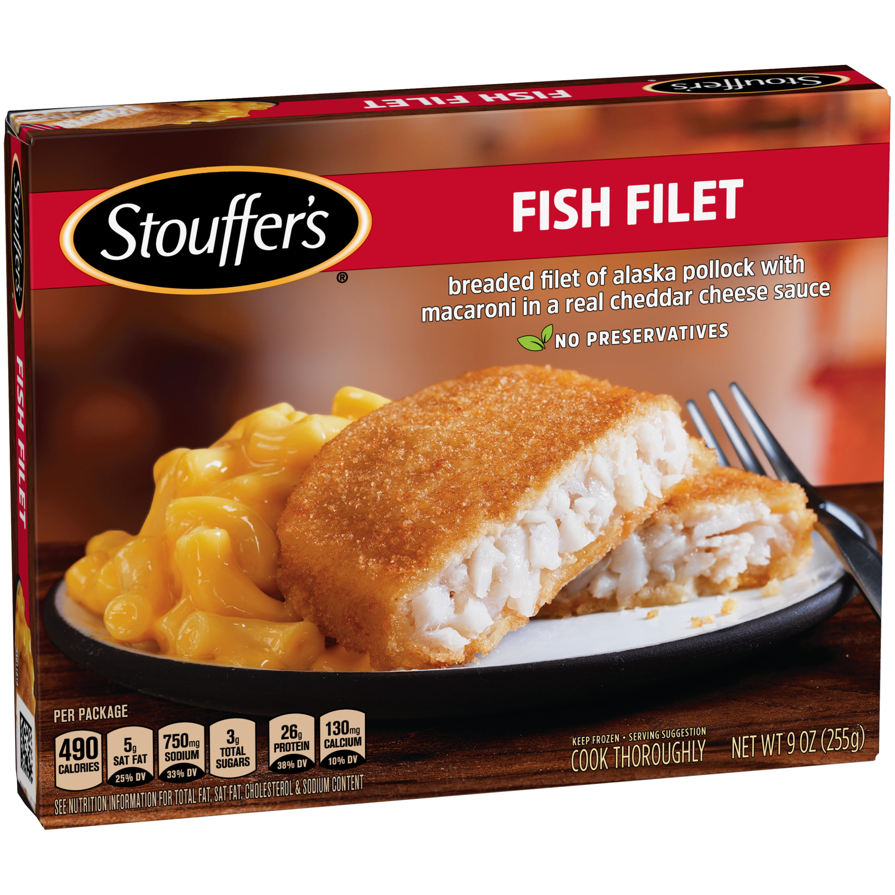 Stouffer S Fish Filet Frozen Meal Walmart Com Walmart Com