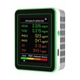 thumbnail image 4 of Air Quality Detector 6 in 1 Detector HCHO TVOC CO2 CO PM10 PM2.5 Meter Gases Detecting Intelligent, 4 of 5