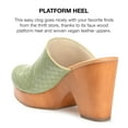 thumbnail image 2 of Journee Collection Womens Kelsy Mules Mid Block Heel Round Toe Pumps, 2 of 6