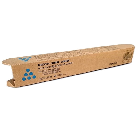 Ricoh 842310 IM C2500H Cyan Toner Cartridge in Retail Packaging