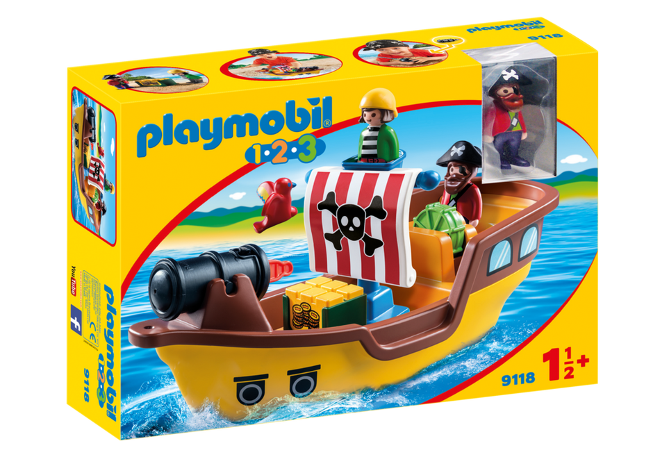 playmobil small pirate ship