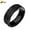 Black, variant on Wrongduck Fitness Tracking Ring with Stainless Steel Matte Finish, IP68 Waterproof Design, Sleep and Activity Tracking Ring with Magnetic Charging Cable