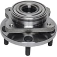 thumbnail image 5 of Detroit Axle - 4pc Front and Rear Wheel Bearing and Hub Assembly with 15" Wheels for 1996-2000 Dodge Caravan Grand Caravan Chrysler Town & Country Plymouth Voyager Grand Voyager 5 Lugs, 5 of 7