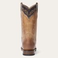 thumbnail image 4 of Men's Stetson Ben Leather Boots Handcrafted Round Toe Tan, 4 of 8