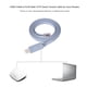 thumbnail image 4 of Cable de la Consola USB, Cable de Consola de Serie Cat5 Masculino A RJ45 Masculino A RJ45, Cable Plano de Serie USB 2.0 A RJ45 Para Enrutadores, 1.8m / 6 pasteles, 4 of 7