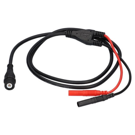 

P1206 BNC Test Leads Set Multifunctional Oscilloscope Test Cable High Quality BNC Male Plug to Right Angle Banana Plug Cable for Electric Testing Work Laboratory