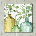 thumbnail image 6 of Epic Art 'Mixed Greens LV' by Lisa Audit, Acrylic Glass Wall Art, 12"x12", 6 of 8