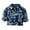 E-B, variant on Toddler Baby Boys Girls Plaid Shacket Denim Jacket Long Sleeve Lapel Button Down Little Girls Warm Casual Jeans Coats Boys’ Back-to-School Jean Jacket
