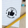 thumbnail image 2 of Printtoo Personalized Teachers&nbsp;Stamp Good Job! Teachers Name Self-Inking Rubber Stamp Appreciation Message For School Classroom & Homework Supplies,Black - 30 x 30 mm, 2 of 6
