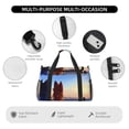 thumbnail image 3 of Lsque Bluey Pattern Hand Travel Bag, Weekender Carry On for Women Men, Sports Gym Bag, Workout Duffel Bag, Overnight Shoulder Bag fit 15.6 Inch Laptop, 3 of 6