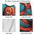 thumbnail image 4 of luoweisi Men's Beach Shorts Quick Dry Swim Trunks with Mesh Lining Octopus 2XL, 4 of 5