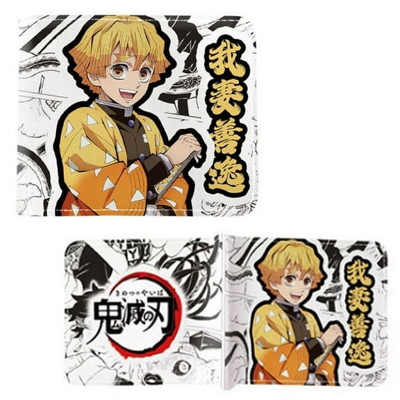 Zenitsu Agatsuma Style A - Demon Slayer 4x5" Bi-Fold Wallet
