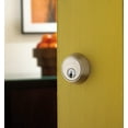 thumbnail image 2 of Baldwin Hardware 8041.264 Contemporary Single Cylinder Deadbolt in Satin Chrome, 2 of 3