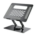 thumbnail image 2 of Soporte para laptop, estructura ajustable, diseño portátil Gris, 2 of 9