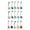 Random Color, variant on 45Pcs Unisex Punk Rhinestone Belly Bars Navel Button Rings Body Piercing Jewelry, Random Color