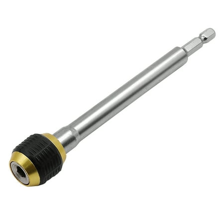 

Hi FANCY Electric Drill Bit Connecting Rod Multifunctional Self-Locking Quick Release Hexagon Shank Carbon Steel Chuck Adaptor Holder for Indoor Outdoor