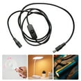 thumbnail image 2 of 5.5mmx2.1mm Power Extension Cable with Switches for LED Lighting Router Speaker, 2 of 7