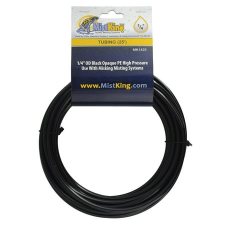 UPC: 0810642000500 | MistKing Tubing for Misting Systems – 1/4  – 25 ft