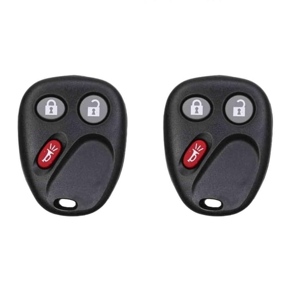 Keys4Less Car Key Fob Keyless Entry Remote for GMC Envoy 2003 FCC MYT3X6898B Part Number 15008008 15008009 Pack of 2