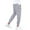 A-Dark Gray178, variant on XIAONU Men's Side Snap Jogger Pants Side Button Slim Fit Pants Elastic Waist Drawstring Sporty Pants