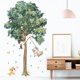 thumbnail image 2 of Etiqueta engomada de la pared de la planta verde tropical, murales de la etiqueta engomada de la pared del árbol removible, decoración del arte Mural Decoración de la cocina Verdes Sala de estar Dorm TUNC Sencillez, 2 of 5