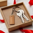 thumbnail image 5 of 100Pcs 45X20Mm Rectangle Wooden Tags for Keychain Rings, Bamboo Unfinished Wood Key Ring Tag,100 x Wooden Tags,Wood Color, 5 of 8