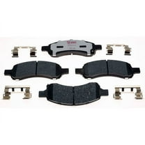 Front Brake Pad Set - Compatible with 2009 - 2017 Chevy Traverse 2010 2011 2012 2013 2014 2015 2016