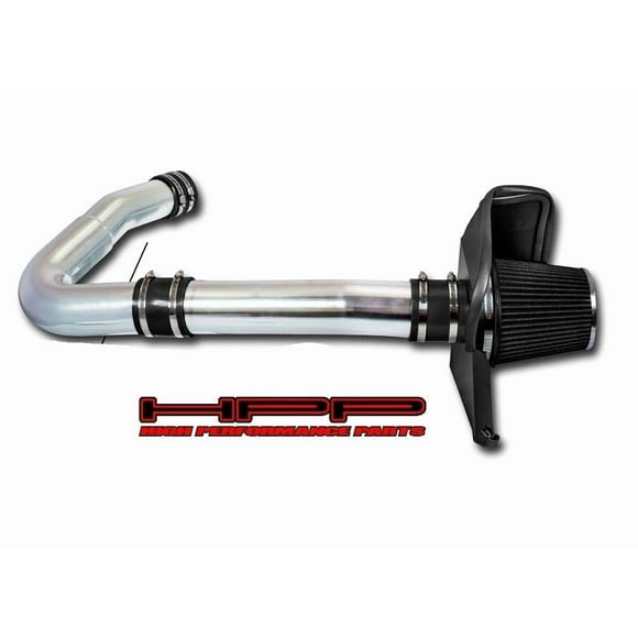 High Performance Parts Heat Shield Air Intake Kit & Black Filter Combo Compatible for 11-18 Chrysler 300 / 14-15 Chrysler 300C 3.6L V6 / 11-18 Dodge Challenger / Charger 3.6L V6