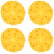 thumbnail image 4 of 30 piezas de cocina en miniatura, comida, queso, modelos de queso artificial, simulación de tartas de queso triangulares, figuritas de comida para decoración de mini casa y cocina, 4 of 8