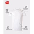 thumbnail image 3 of Hanes Comfort Flex Fit Men's White Modal Undershirt, 3-Pack 3XL, 3 of 7