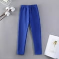 thumbnail image 7 of mgoYE Girl Winter Thick Warm Pant Printing Lined Legging Tight(Blue,3-4 Years), 7 of 7