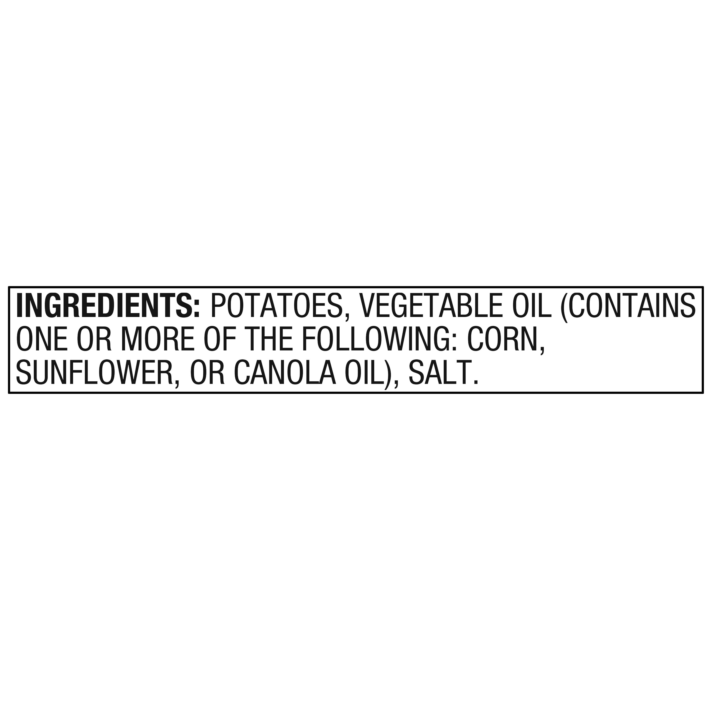 Great Value Original Potato Chips Party Size, 13 oz