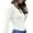 White, variant on Women’s Long Sleeve Henley T Shirts Button Down Tops Ribbed Knit Shirts Casual Basic Tops