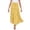 11-Yellow368, variant on Puliio Women Elastic Drawstring Tiered Ruffle Boho Maxi Skirt Daily Outdoor A-Line Skirt