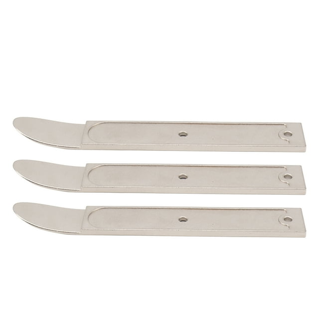 Barre Plate pour Corbeille, 3 Pcs Outil de Réparation en Alliage d'Aluminium à Ouverture en Coin, Outil de Retrait Élégant et Moderne