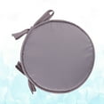 thumbnail image 3 of SHISUYAN 1Set Round Cushions for Stools Light Grey Polyester Sponge Thickened Design for Home Decor, 3 of 8