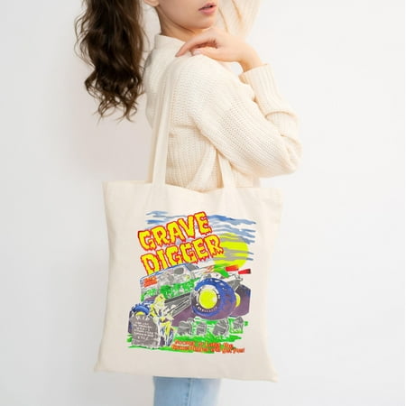 vintage Grave Digger Will Get You Racing Vintage Essential Tote Bag-TH37582