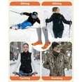 thumbnail image 5 of Venustas Heated Socks for Women Men, Up to 14 Hours, Rechargeable Electric Socks with Batteries for Outdoor Ski Hunting, 5 of 7