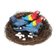 thumbnail image 1 of Nido de Pájaro en Miniatura Perfecl para Decoración de Hogar 13x13x15cm, 1 of 6